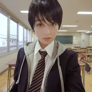 橋本環奈 ぷっちょ 男装 顎クイ 壁ドン ゴーグル