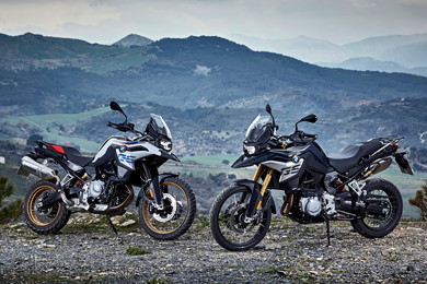 左からF750GS、F850GS