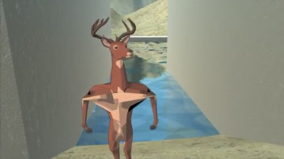 一切普通じゃない「ごく普通のシカのゲーム DeeeerSimulator」の
