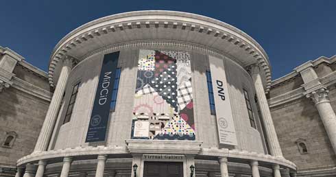 DNP Virtual Gallery バーチャルギャラリー 仮想空間 絵画 鑑賞