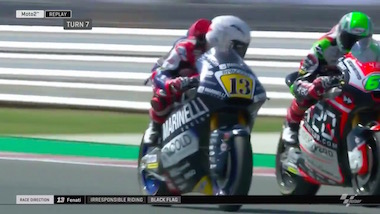 MotoGP 危険行為 暴挙 ブレーキ ロマーノ・フェナティ