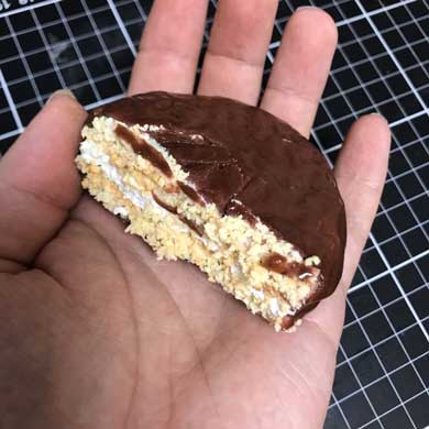 小麦粘土 チョコパイ こねる