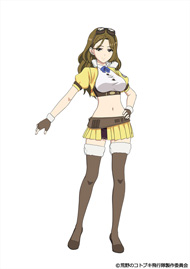 主人公キリエは熱血系（公式サイトから）