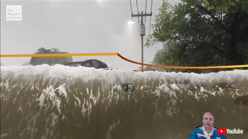 ハリケーンを報じる米天気予報、被害を完全再現したCGが話題に　「やはり視覚化は大事」「一撃でビビって逃げられる」