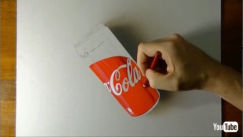 立体アート イラストレーター MarcelloBarenghi