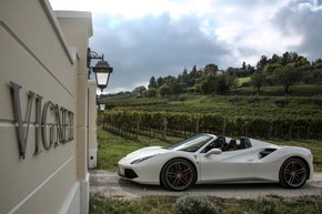 フェラーリ 488 オイル交換