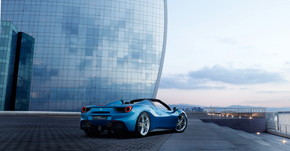 フェラーリ 488 オイル交換