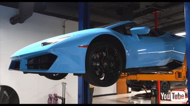 ウラカン スパイダー ランボルギーニ オイル交換