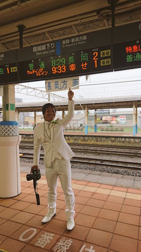 ブライダルトレイン 十日町 結婚式 JR東日本