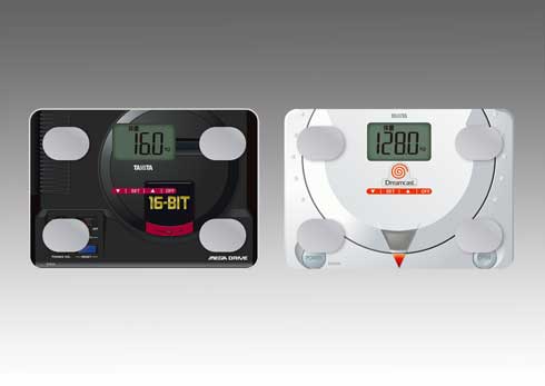 メガドライブ ドリームキャスト 体組成計 セガ タニタ コラボ