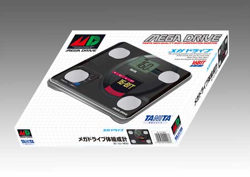 メガドライブ ドリームキャスト 体組成計 セガ タニタ コラボ