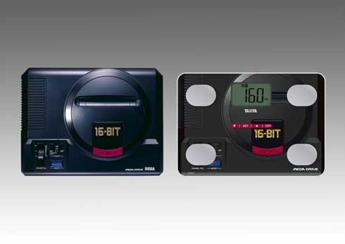 メガドライブ ドリームキャスト 体組成計 セガ タニタ コラボ