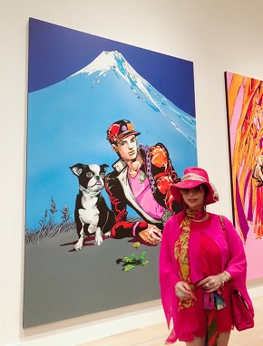 叶姉妹 叶美香 叶恭子 ジョジョの奇妙な冒険 ジョジョ展 JOJO展 荒木飛呂彦 大型原画 空条承太郎 花京院典明