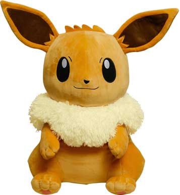 むぎゅむぎゅっとつつまれ ぬいぐるみ おっきな ピカチュウ イーブイ ポケモン