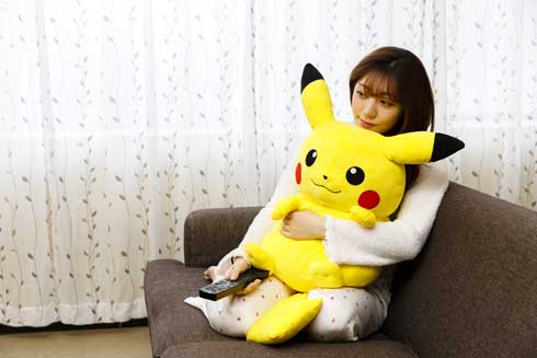 むぎゅむぎゅっとつつまれ ぬいぐるみ おっきな ピカチュウ イーブイ ポケモン