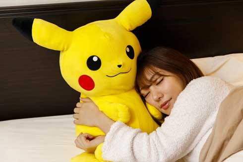 むぎゅむぎゅっとつつまれ ぬいぐるみ おっきな ピカチュウ イーブイ ポケモン