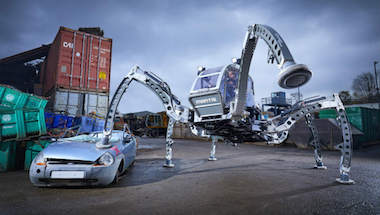 世界最大 ロボット 6脚 ヘキサポッド ギネスワールドレコーズ