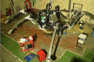 世界最大 ロボット 6脚 ヘキサポッド ギネスワールドレコーズ