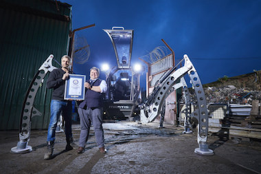 世界最大 ロボット 6脚 ヘキサポッド ギネスワールドレコーズ