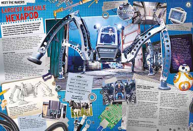 世界最大 ロボット 6脚 ヘキサポッド ギネスワールドレコーズ