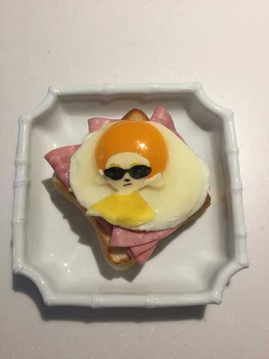 目玉焼き 絵文字 キャラ 料理 顔