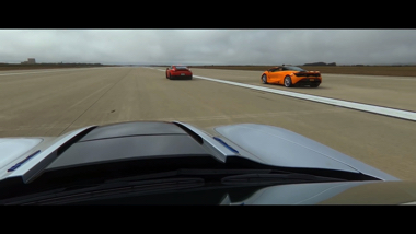 世界最速 市販車 スーパーカー ドラッグレース