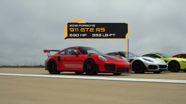 世界最速 市販車 スーパーカー ドラッグレース