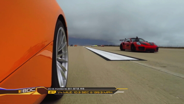 世界最速 市販車 スーパーカー ドラッグレース