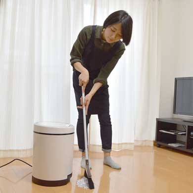自動吸引 掃除機 ゴミ箱 クリーナーボックス サンコー