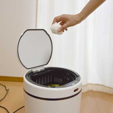 自動吸引 掃除機 ゴミ箱 クリーナーボックス サンコー