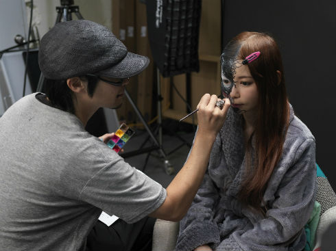 ヴェノム 中川翔子 しょこたん スパイダーマン JIRO 特殊メイク トム・ハーディ