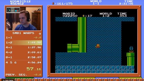 スーパーマリオブラザーズ スピードラン RTA 世界新記録 TAS