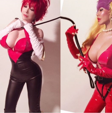 叶姉妹 叶美香 叶恭子 銀河鉄道999 松本零士 メーテル 綱手 キューティーハニー