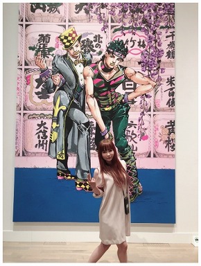 叶姉妹 美香 恭子 JOJO展 ジョジョ展 原画 ジョジョ立ち 芸能人 ファン