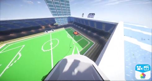 中学校 文化祭 VRコースター 展示 Minecraft