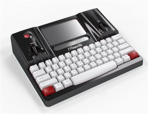 文章入力「しか」できない　テキスト編集用ガジェット、30分で500万円超の資金集める