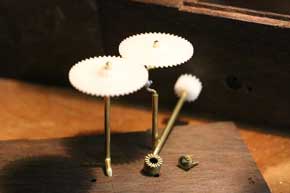 シャボン玉 吹く からくり人形 ハンドメイド 動く