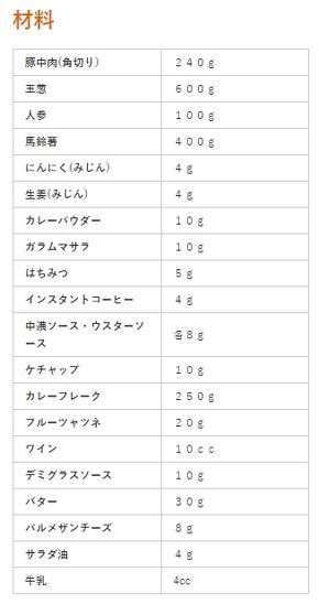 ポークカレー　ずいりゅう