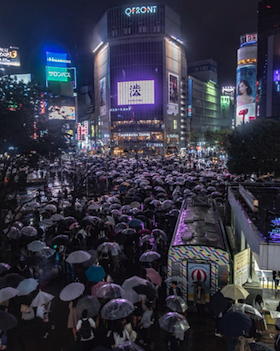 街から人が消えた日 新宿駅 写真 おる汰