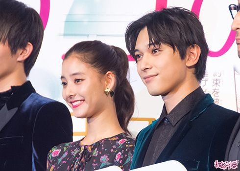 吉沢亮 新木優子 杉野遥亮 宮脇亮 あのコの、トリコ 初日舞台あいさつ