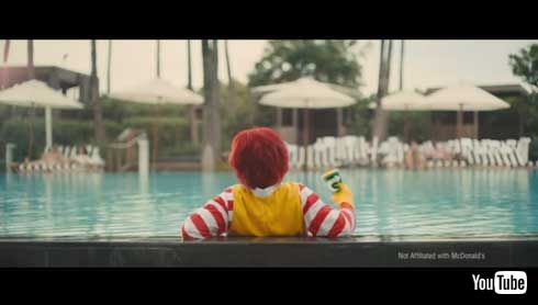 サブウェイ CM マクドナルド ドナルド グリマス 出演