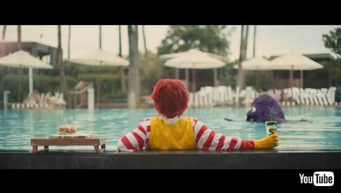 サブウェイ CM マクドナルド ドナルド グリマス 出演