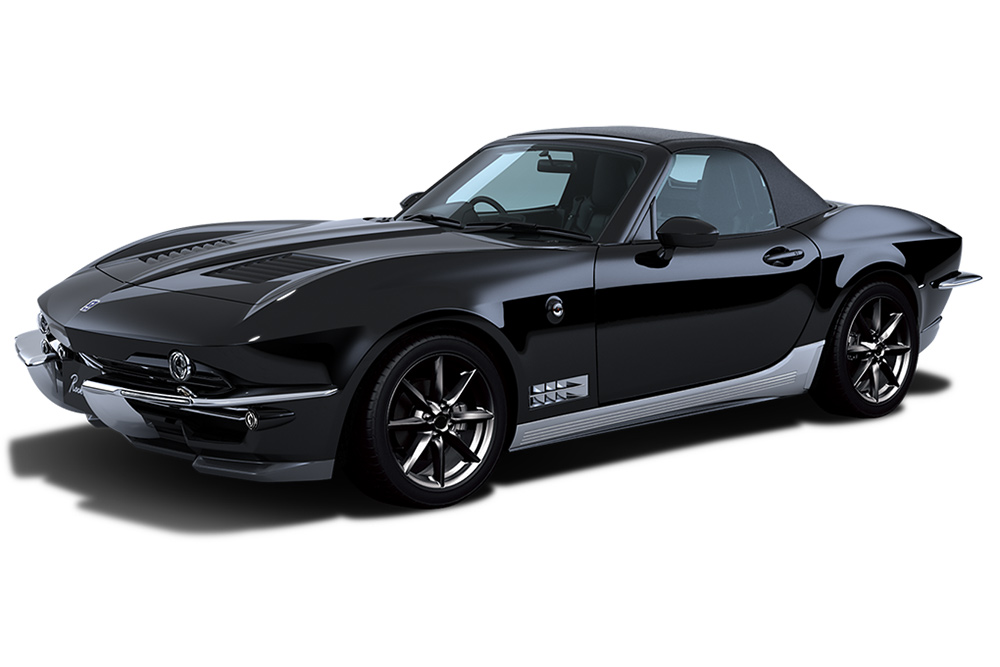 光岡 オープンカー レトロ