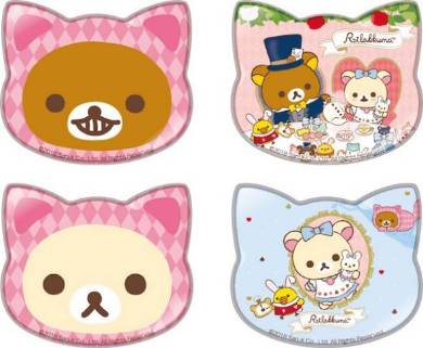 ねこ型マグバッジ（全4種）