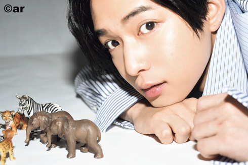 武井咲 ar 表紙 11月号 千葉雄大