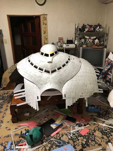 ビグザム 作る コスプレ 文化祭 ガンダム MA モビルアーマー