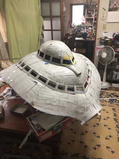 ビグザム 作る コスプレ 文化祭 ガンダム MA モビルアーマー