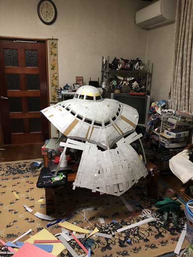 ビグザム 作る コスプレ 文化祭 ガンダム MA モビルアーマー