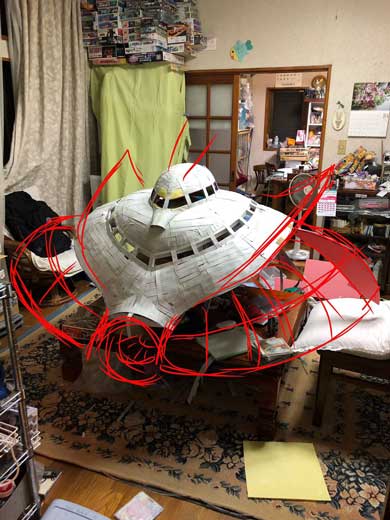 ビグザム 作る コスプレ 文化祭 ガンダム MA モビルアーマー