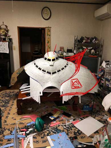 ビグザム 作る コスプレ 文化祭 ガンダム MA モビルアーマー
